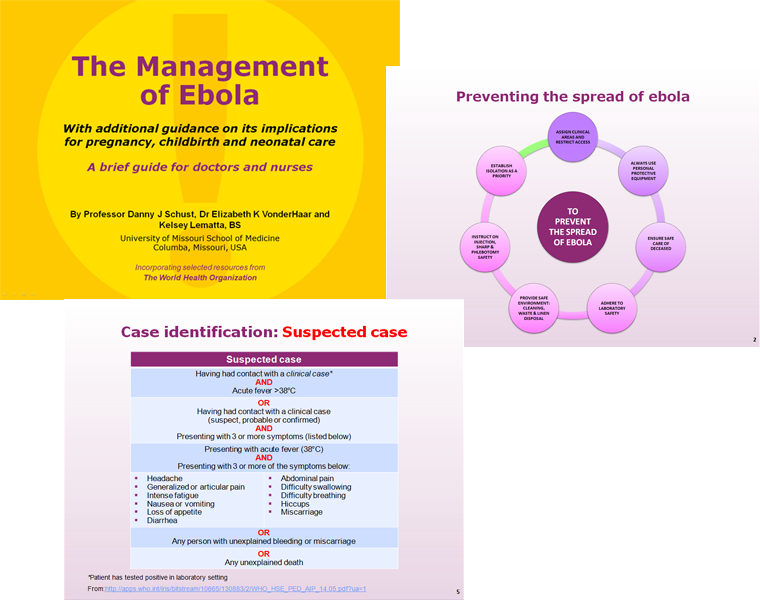 Ebola Animation stills